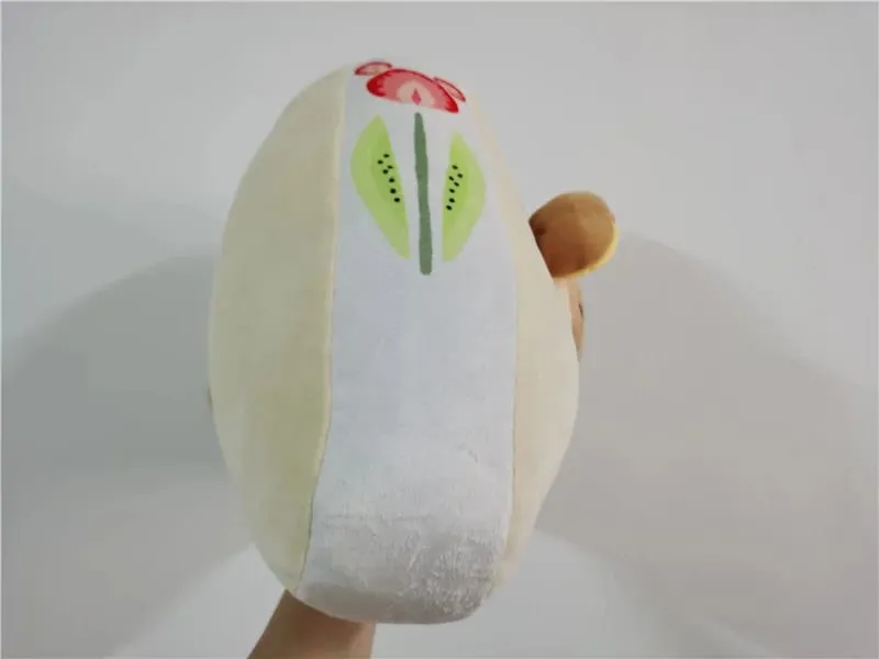 Sød Rilakkuma Frugtsandwich Bjørn Store plys Plys Plysdyr Pude Pude Legetøjsdukke 40 cm Børnegaver — image 6