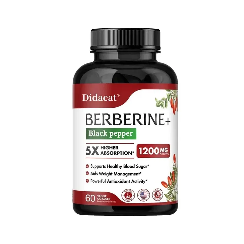 แคปซูลเสริม Berberine พรีเมี่ยม 1200 MG รองรับระบบภูมิคุ้มกันหัวใจและหลอดเลือดสุขภาพหัวใจและระบบทางเดินอาหาร — image 10