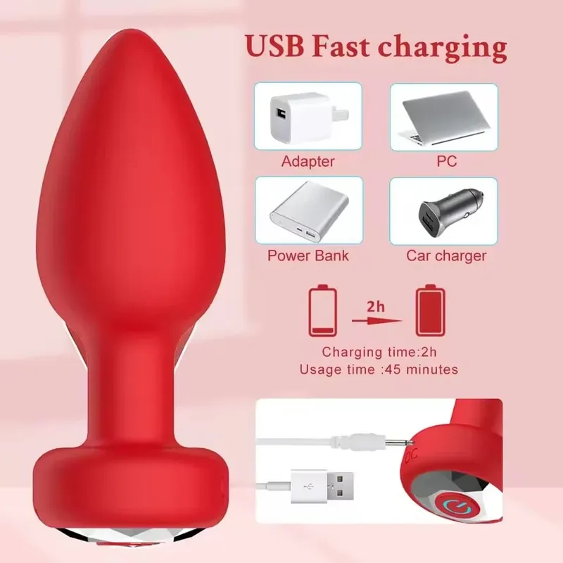 ỨNG DỤNG Điều Khiển Hậu Môn Cắm Máy Rung Bluetooth Mông Cắm Máy Rung Tuyến Tiền Liệt Máy Massage Nữ Masturbator Đồ Chơi Tình Dục Người Lớn dành cho Nữ — image 6