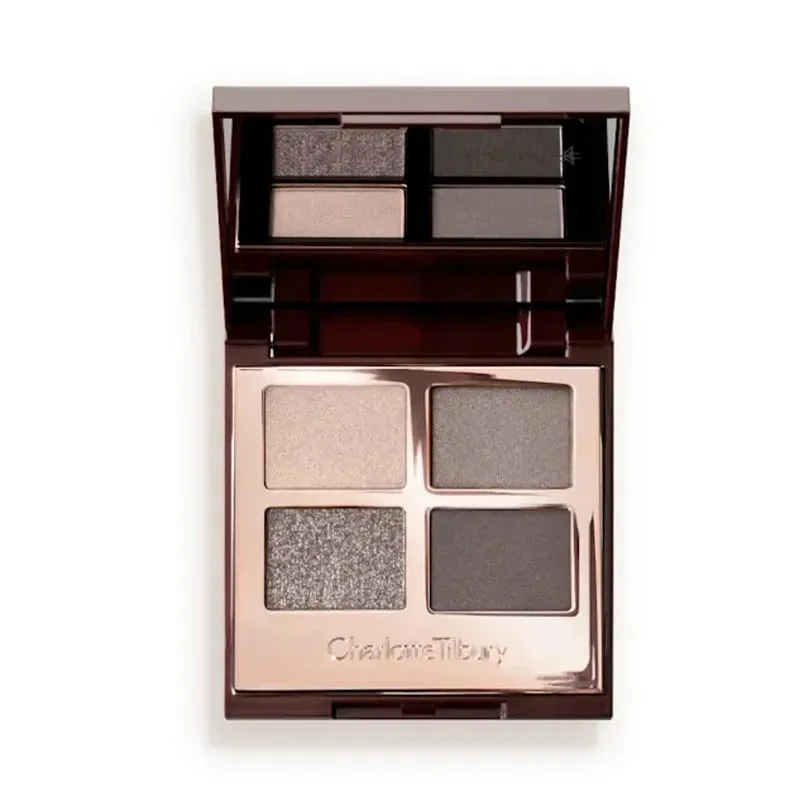 Charlotte Tilbury CT – ensemble de maquillage, hydratant pour les lèvres au collagène léger, poudre pressée pour une finition impeccable, fard à paupières quatre couleurs — image 21