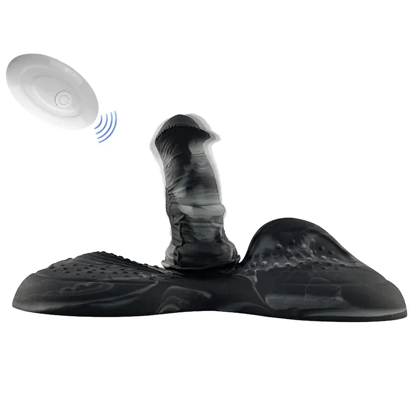 Přísavka Dildo Vibrátor Sit and Ride Bezdrátové ovládání Masážní zařízení G-Spot Stimulátor Ženská masturbace Sexuální hračky Potřeby pro dospělé — image 1