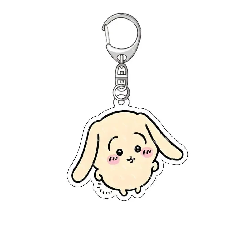 jiyi Pendant Anime Comic Acrylic Peripheral Keychain Hachiware Usagi Cute Pendant Bag Hanging Dekorasyon na Dekorasyon — image 37