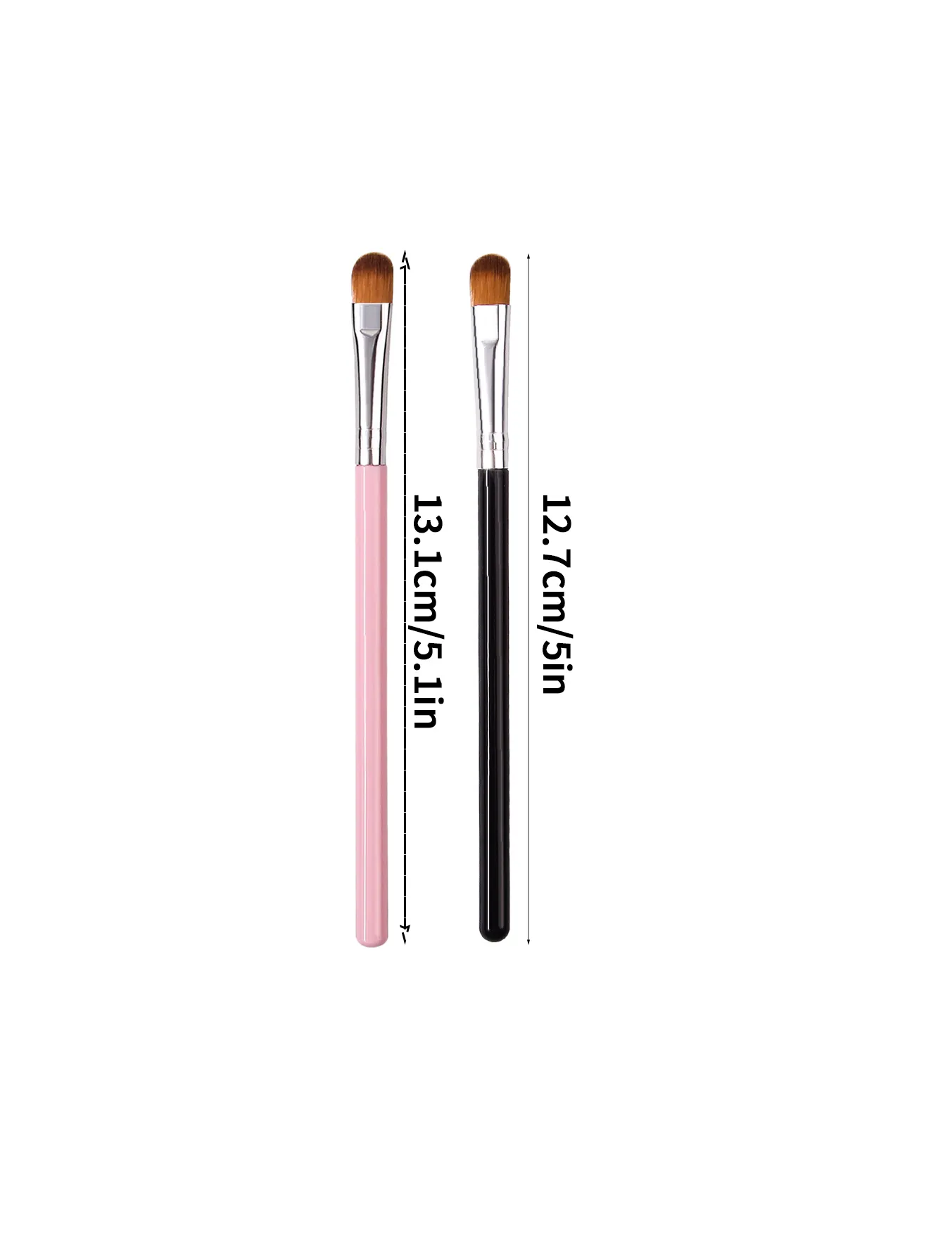 6PCS 다기능 아이 섀도우 브러쉬 세트 정밀 디테일링 컨실러 메이크업 및 네일 아트 도구 용 블렌딩 쉐이딩 브러쉬 — image 6