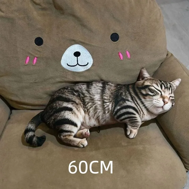 Oreiller en peluche 3D réaliste en forme de cochon, tissu doux et confortable, parfait pour la décoration de canapé, repos au lit, cadeau d'anniversaire pour enfants et adultes — image 28