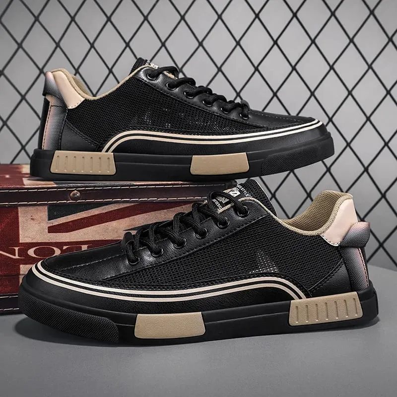 Große Größe 47 Männer Laufschuhe Mesh Skateboard Atmungs Komfortable Luxus Casual Turnschuhe Männer Tenis Masculino Schuhe Männlich — image 3