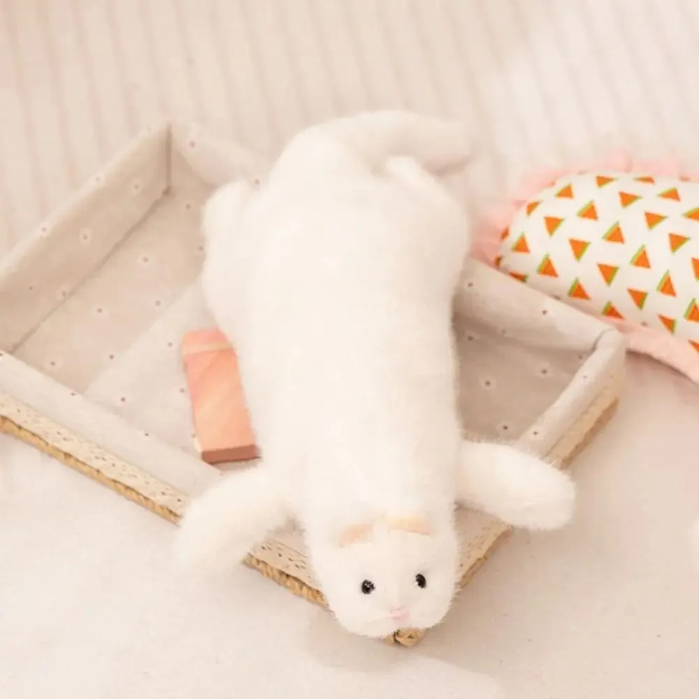 Oreiller en peluche de furet en peluche douce, Expression mignonne, coutures denses, Long coussin de furet, Texture moelleuse, jouet de furet en peluche, corps Long — image 6