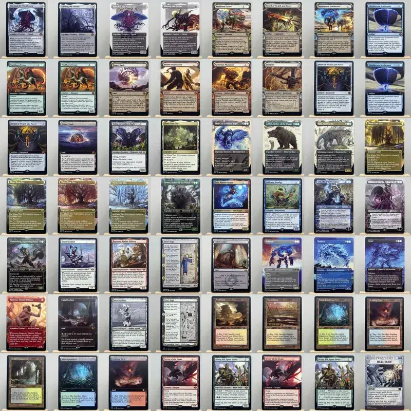 BLB BLC MH3 OTP HOLO7-Ⅰ02 Carte TCG Proxys Three Tree City Ygra Eater of All Maha the Its Feathers Night