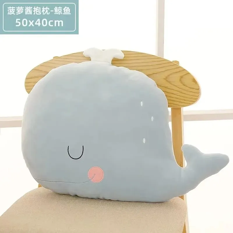 น่ารักโยนหมอนปูปลาวาฬห่านสิงโตหมอนสบายโซฟารถ Office Headboard Cushion ตุ๊กตากลับตุ๊กตาของเล่นของขวัญ — image 12
