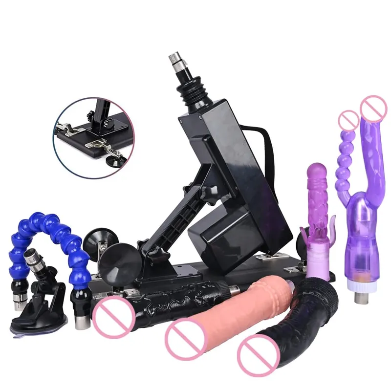 Automatic Electric Sex Machine Vagina Massage Multi-Speed Controller Vibrators Adult Big Dildos Sex Toys for Women