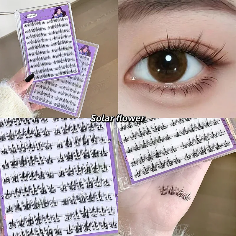 Gege Bear Non Gel False Eyelashes Are Easy to Apply in Three Steps with Natural Effects Perfect for Beginners. They Come with S