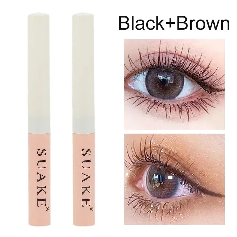 Mascara 3D noir et marron, allonge les cils, Volume supplémentaire, cils naturels imperméables, maquillage féminin, cosmétiques coréens — image 9
