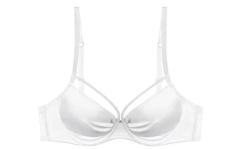 섹시 Push Up Bra Victoria Style - Wireless Slimming Lingerie Large Breasts French Thin Tapered Bralette Anti Sag T-Shirt Bra — image 11