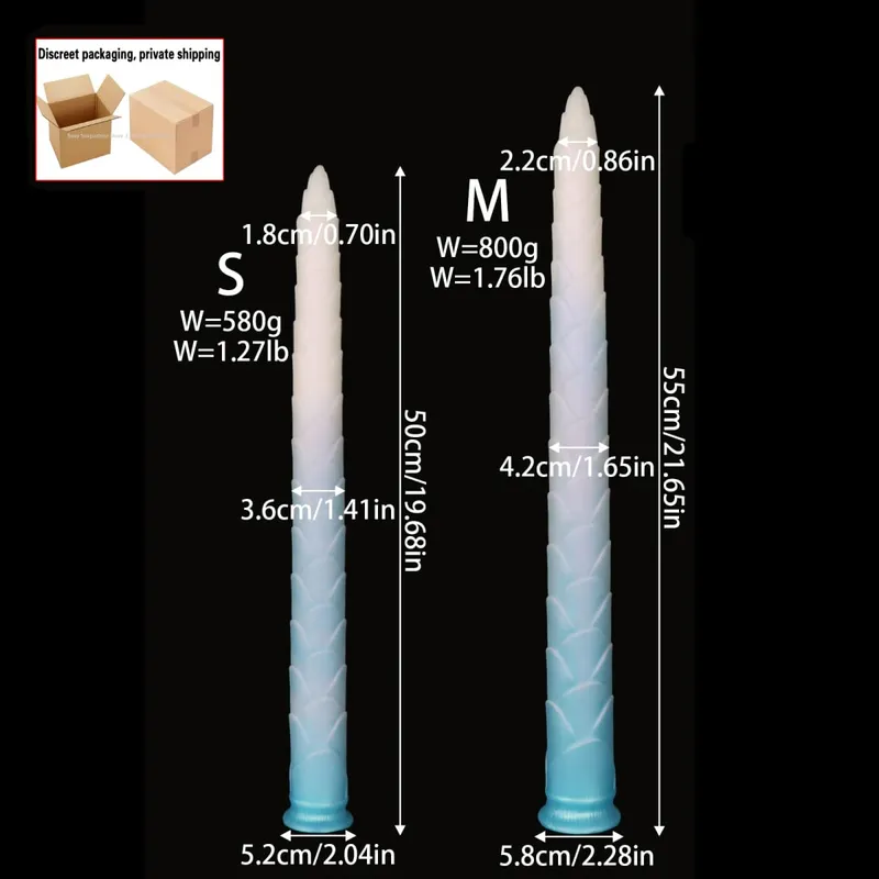 ยาว 55 ซม.ปลั๊กฟักทองDildoลึกAnal Whipนุ่มAnal Plugของเล่นสำหรับผู้ใหญ่Monster Dilator Anal Dildo Stimulatorผลิตภัณฑ์ — image 17