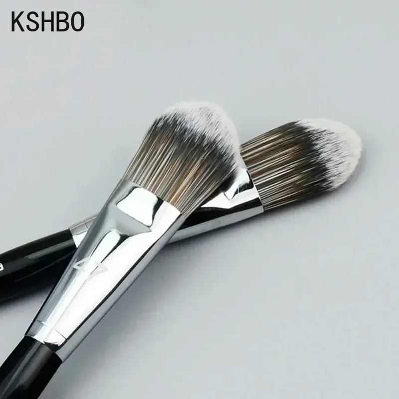 Professionelle Foundation Pinsel 47/52 Besen Kopf Flüssige Foundation Schatten Reparatur Pinsel Frauen Gesicht Basis Make-Up-Tools — image 4