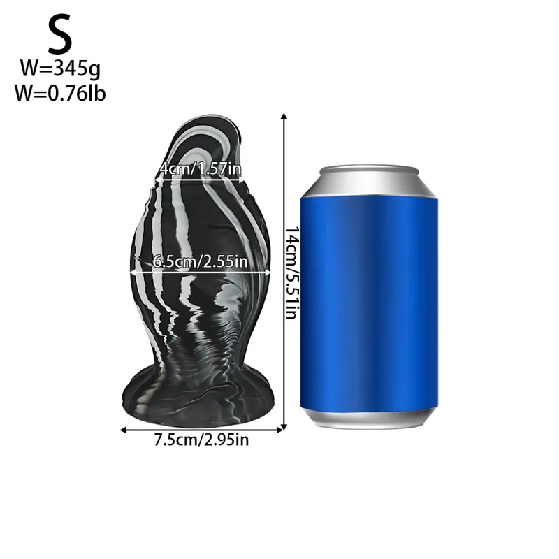 ขนาดใหญ่หนา Anal Plug ถ้วยดูดขนาดใหญ่ BUTT Plug ซิลิโคนแฟนตาซี Anal ยืด dilator Expander ของเล่นสำหรับผู้ใหญ่สำหรับผู้หญิงผู้ชาย — image 10