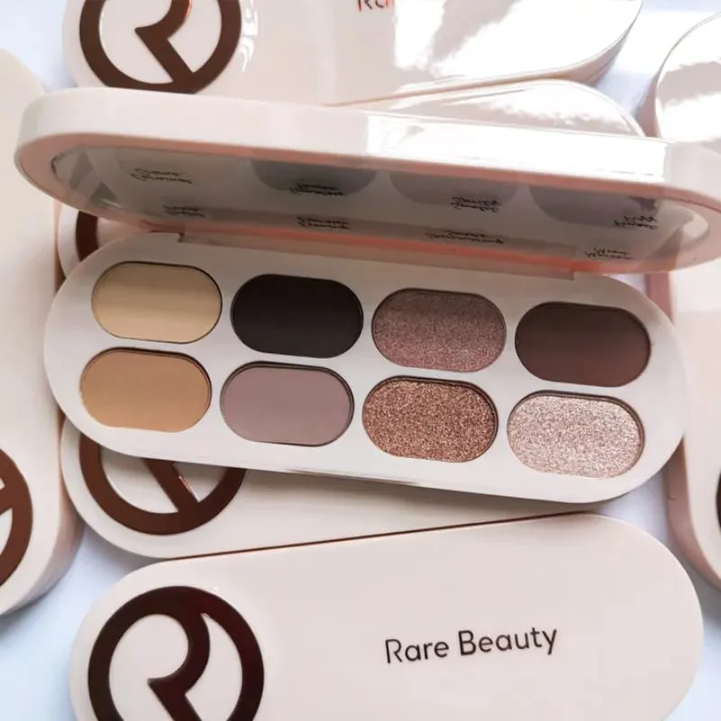 ความงามที่หายากใหม่ 8 สี Shimmer Matte อายแชโดว์ยาวนานน้ำหนักเบากันน้ำแต่งหน้าเครื่องสำอาง Powder Highlighter Blush — image 2