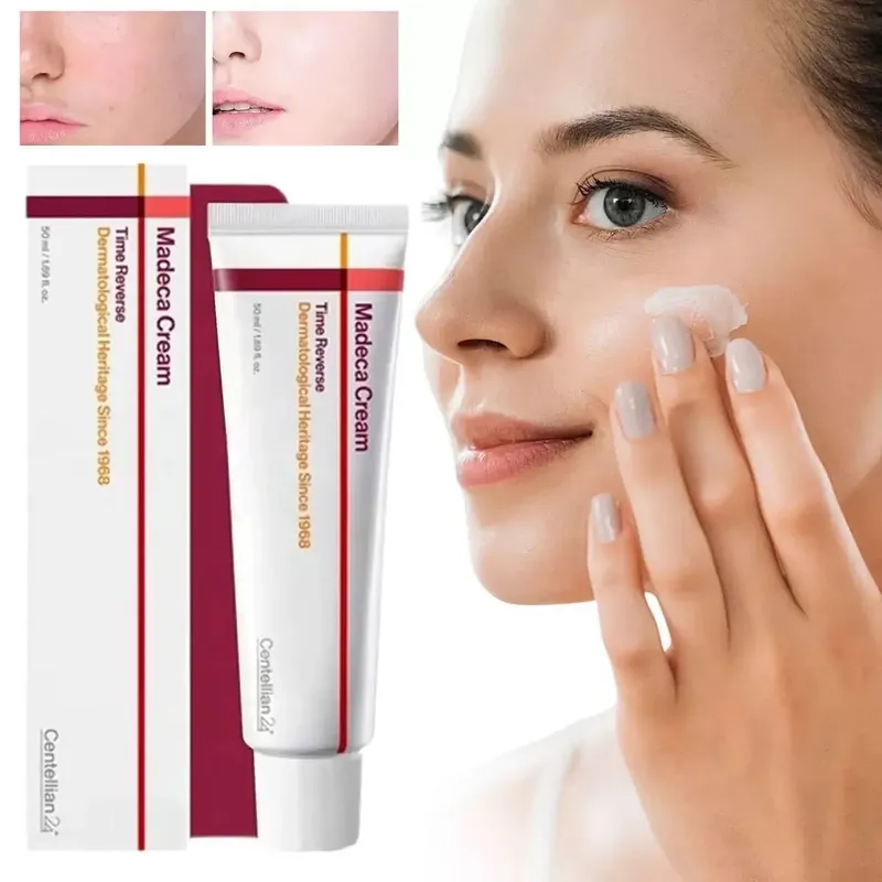 Collagen Madeca Cream Time Reverse Advanced Fast-Absorbing Nourishing Hydrates Firms Reduces Wrinkles Korean Skin Care Centella — image 4