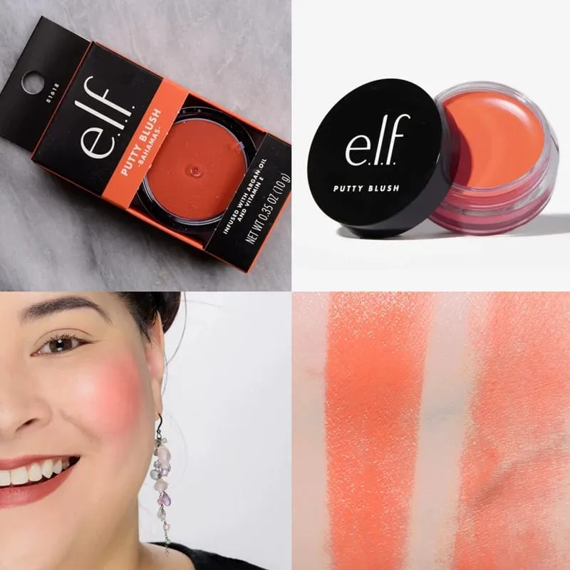 Bálsamo colorete líquido Elf con textura húmeda de Color, apariencia de maquillaje sin maquillaje, bálsamo labial Natural transparente, imprimación, esencia hidratante