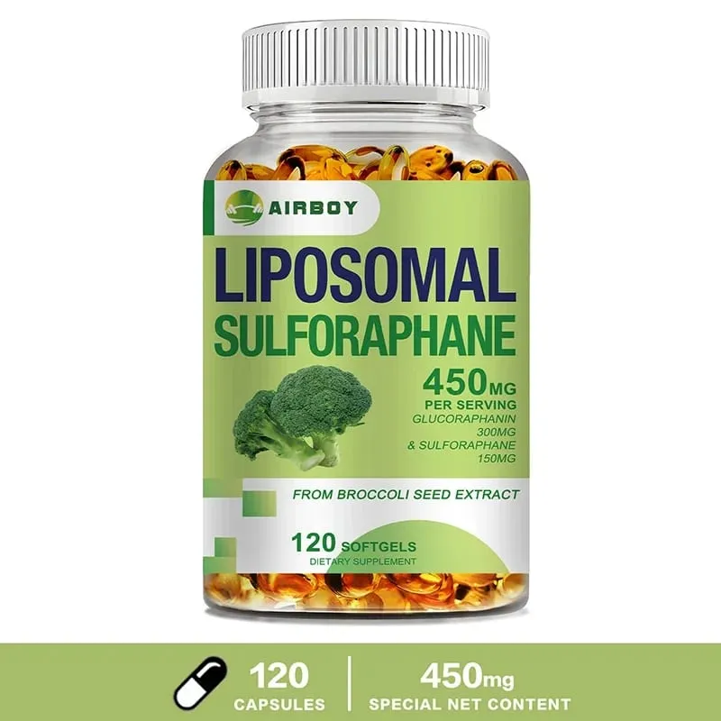 Liposomal Sulforaphane 450mg - Antioxidant Heart Supplement Immunity Boosting — image 8
