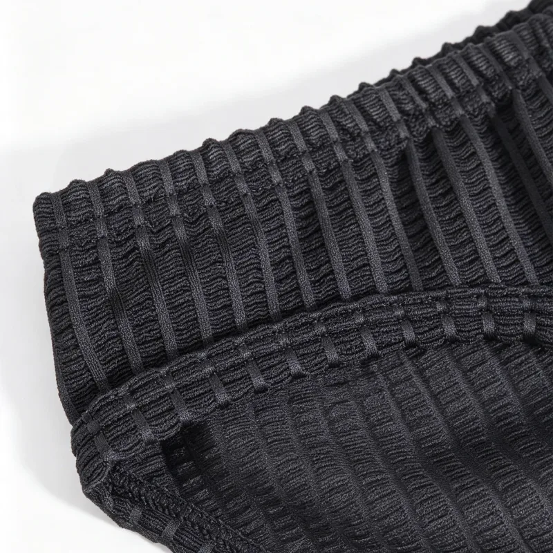 Herren-Slip mit niedrigem Bund, Waffelstruktur, hohl, atmungsaktiv, Sportunterwäsche, männliche Beutel-Dreieck-Unterhose — image 10