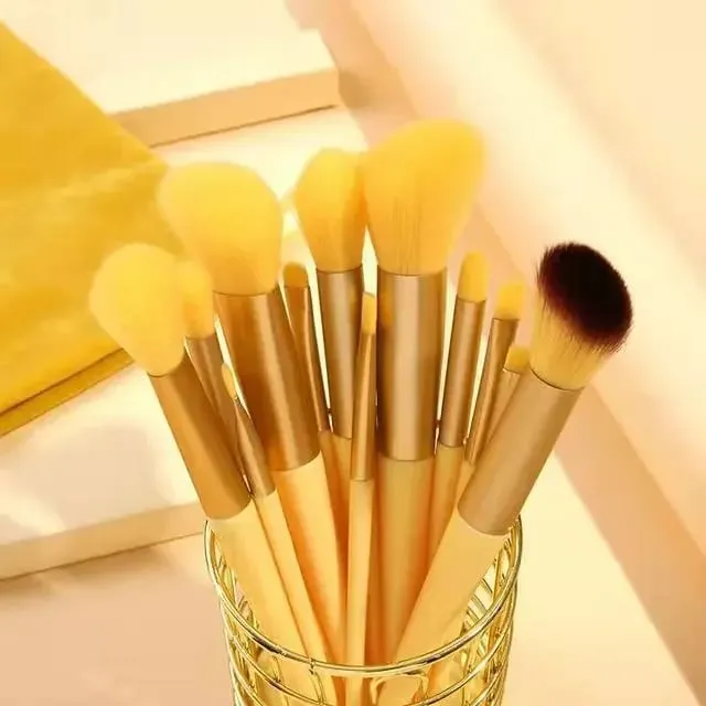 8-13 Stuks Zachte Make-Up Kwasten Set Voor Foundation Blush Poeder Oogschaduw Markeerstift Blending Make Up Cosmetische Borstel Schoonheid gereedschap — image 11