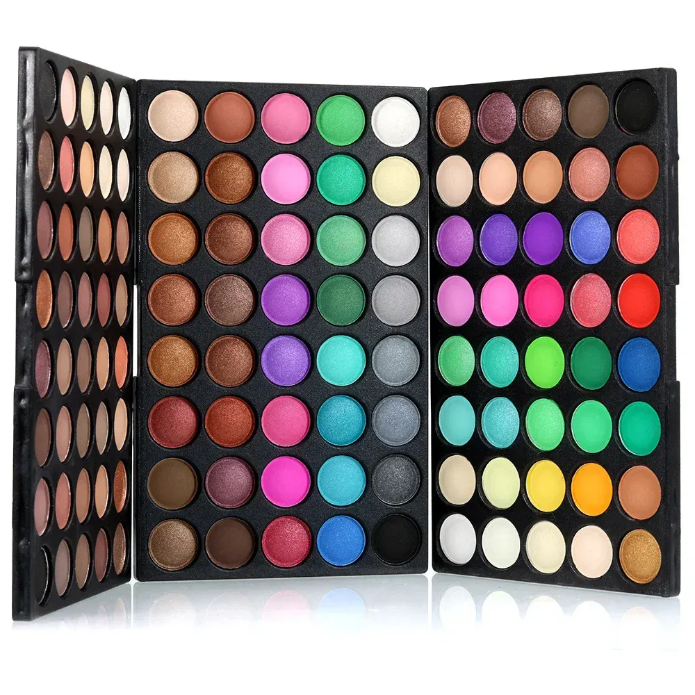 120 Colors Gliltter Eyeshadow Matte Shimmer Make Up Palette Long Lasting Waterproof Stage Cosplay Eye Shadow Cosmetics Makeup — image 1