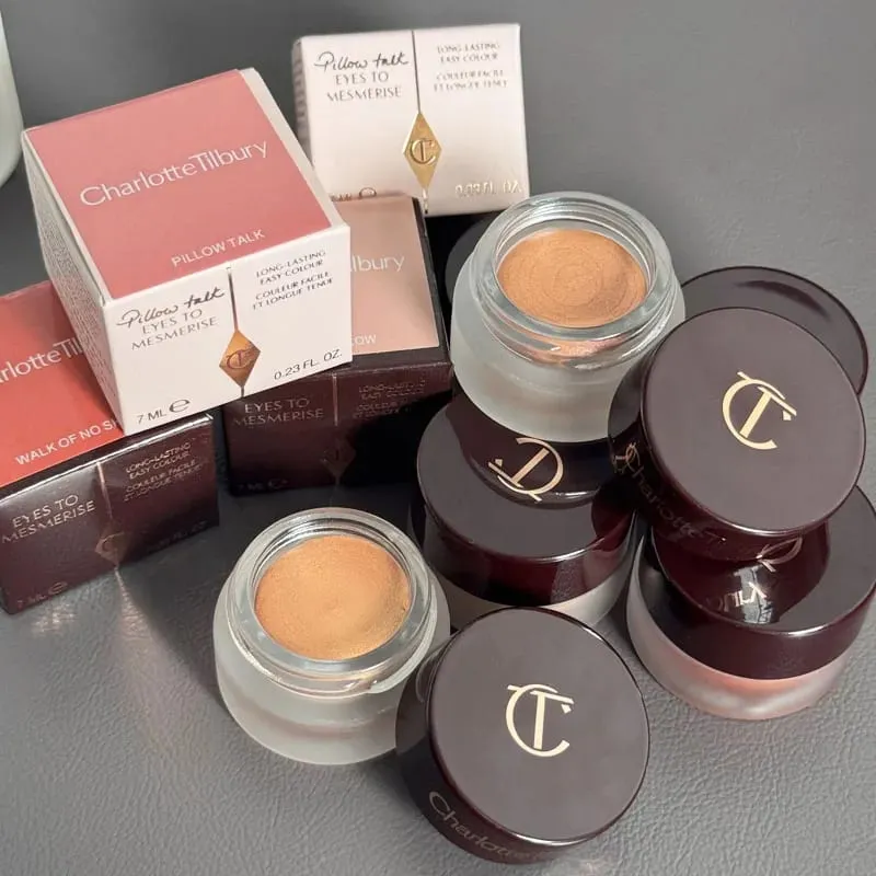 CT สี่สีอายแชโดว์ Palette Matte Glitter อายแชโดว์เงา Eye แต่งหน้าหมอน Talk Easy To Color Natural Foundation เครื่องสำอาง — image 4