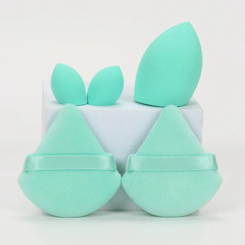 5Pcs Professional Makeup Sponge Set - Soft Gentle Multi-Purpose Tools for Perfect Foundation Powder and Blush Application — image 6
