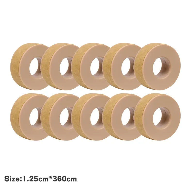 5/10 Rollen Silikon-Gel-Klebeband für Wimpernverlängerungen, nicht gewebt, atmungsaktiv, für empfindliche Haut, unter den Augen, Wimpernband, Make-up-Werkzeug-Versorgung — image 15
