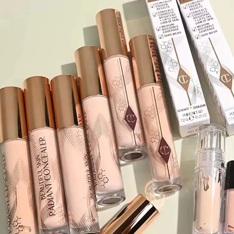 Charlotte Tilbury Concealer Foundation Kontur Cecair Licin Meningkatkan Kontur Wajah Mekap Gebu Mekap Tahan Lama Dengan Kotak — image 6