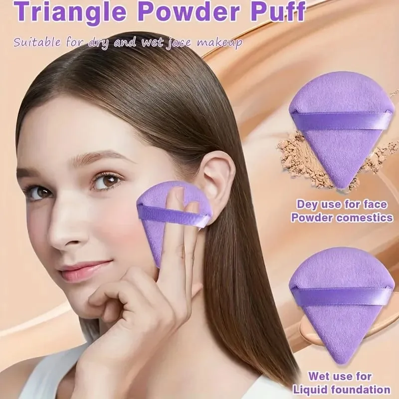 12-teiliges tragbares Make-up-Schwamm-Set, tragbare Foundation, Kosmetikquaste für Gesicht, Concealer, Mischen, Beauty-Schwamm, flüssige Creme, Power — image 3