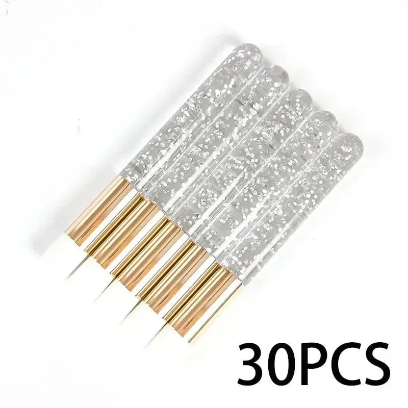 Großhandel 30/50 Stück Pinsel Nasenreinigungsbürsten Wimpern Wimpern für Shampoo-Extensions Glitter Lash Porenreinigung MakeupTools — image 11