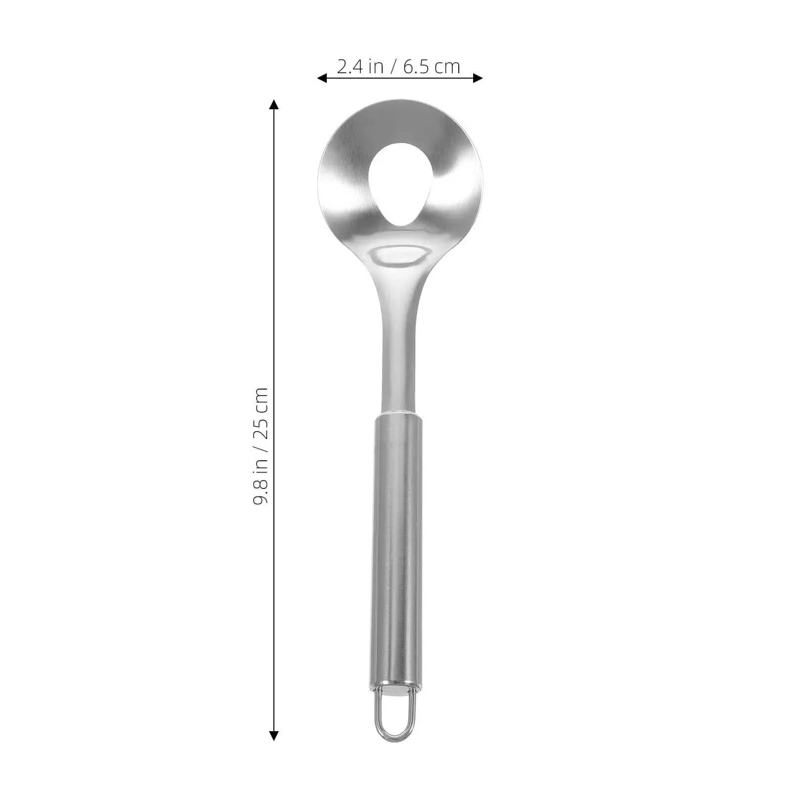 2 Stück Fleischbällchen-Löffel aus 304 Edelstahl mit rundem Griff, Fleischbällchen-Maker, Löffel für Zuhause, Küche, Schaufel, Werkzeuge zur Herstellung von Fleischbällchen — image 3