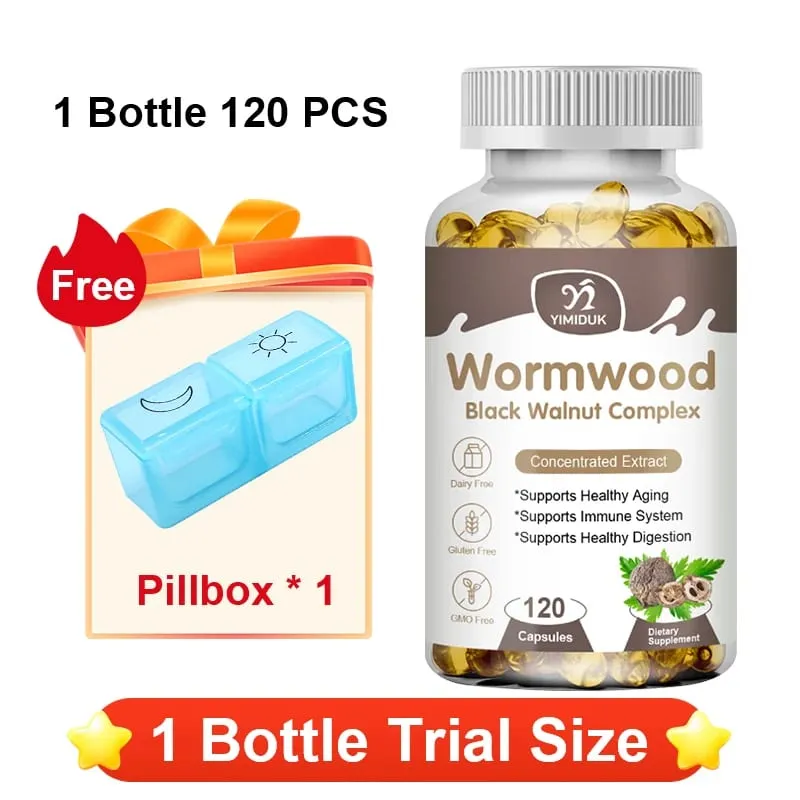 Premium Wormwood Cleanse Supplement with Black Walnut Clove & Quassia Supports Intestinal Health Detox & Digestive Balance — image 11
