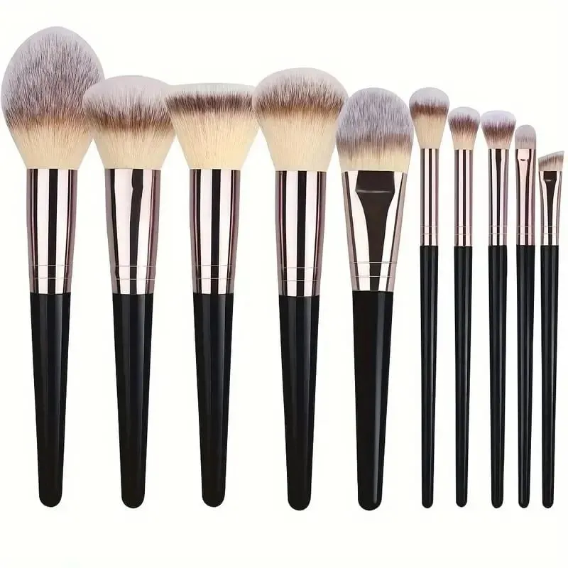 Profesionální 3-20ks štětců na make-up Sada štětců na make-up na oční stíny Štětec pro míchání tvářenek Kabuki Soft Fluffy Women Beauty Tool
