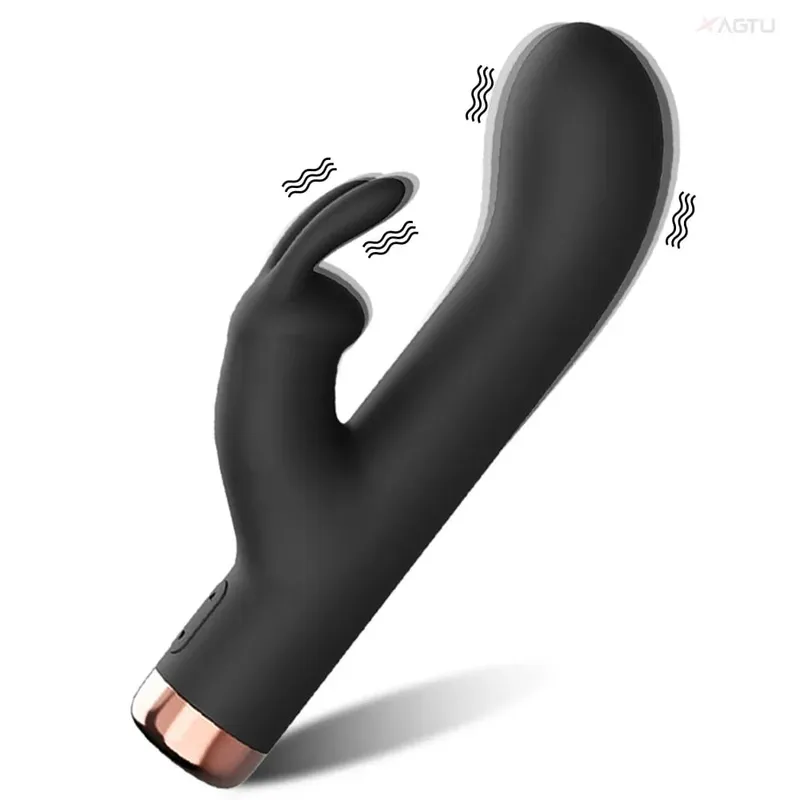 Vibratore del coniglio per le donne Vibratore del punto G della vagina Stimolatore del clitoride Masturbazione femminile Articoli per adulti Giocattolo del sesso per le donne — image 10