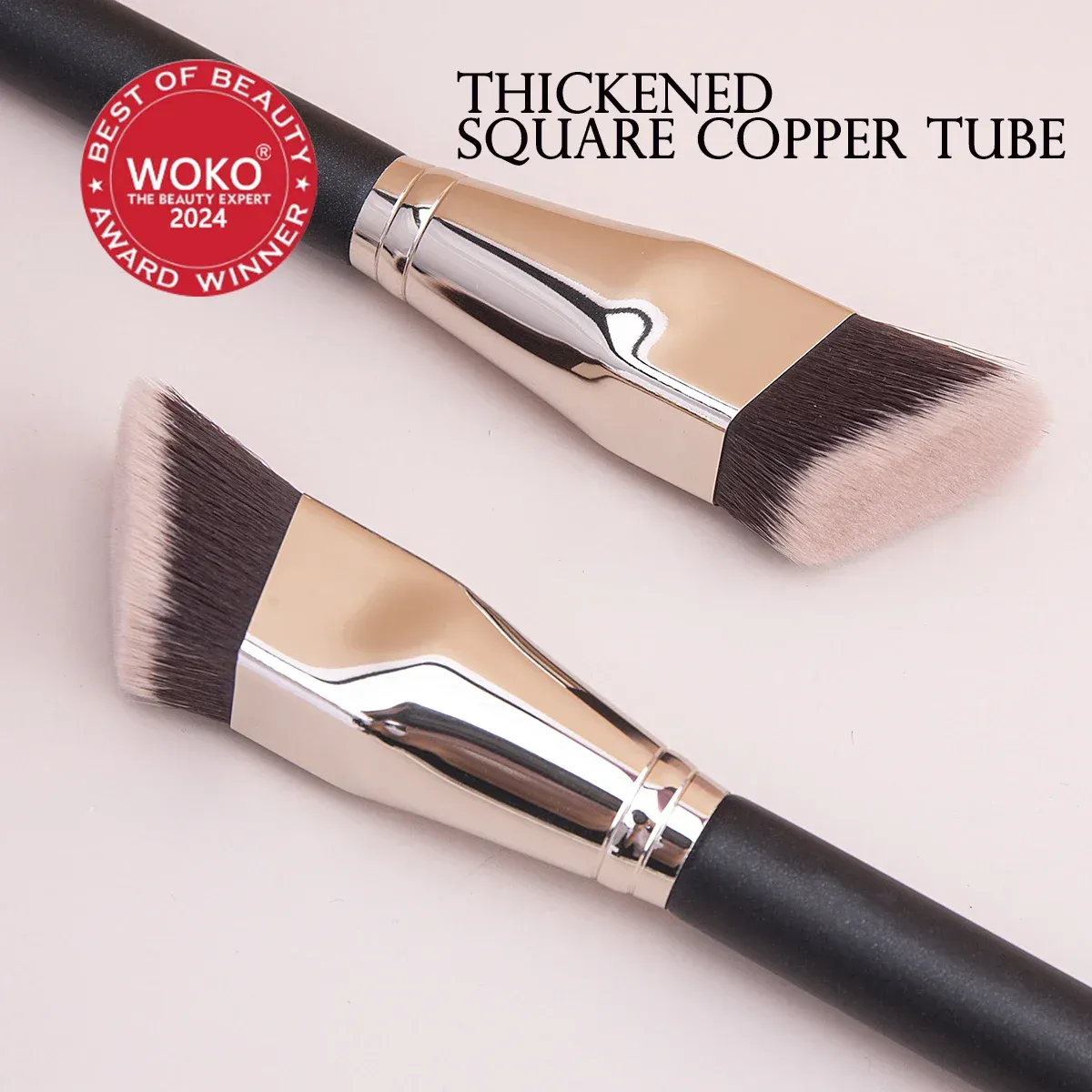 171S Angled Liquid Blush Foundation Brushes Krémový štětec na tvářenku Foundation Blending Makeup Brush Foundation Buffing Make Up Tool — image 4