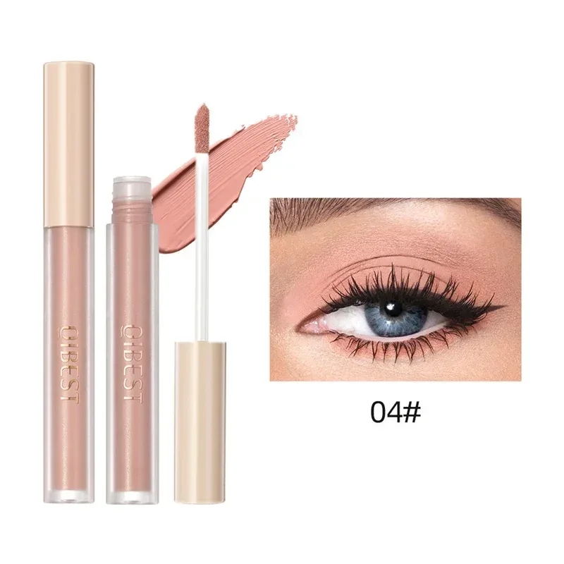 8 สี Matte Nude Eye Bronzer Liquid อายแชโดว์กันน้ำ Long Lasting Eye Shdaow Natural Cheek Contour ผู้หญิงแต่งหน้าเครื่องสำอาง — image 7
