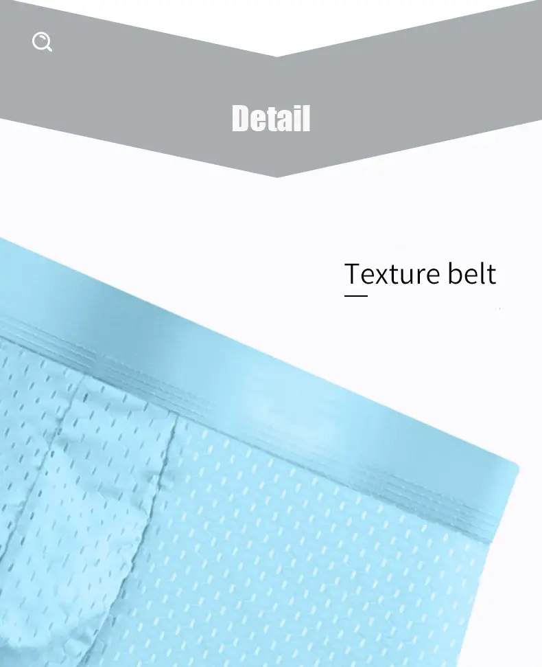 5 stuks heren boxershorts ijszijde ondergoed grote maten onderbroeken koel ademend sexy slank slipje mesh lingerie groothandel veel 3256809239733736 — image 8