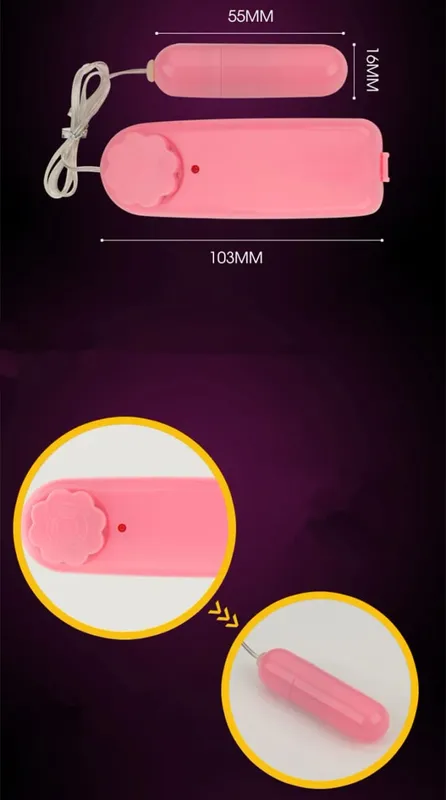 Tiny Vibrator Vandtæt Bullet Vibrating Jump Egg Legetøj Fjernbetjening Bullet Vibe Klitoral G-Spot Stimulatorer Sexlegetøj til kvinder — image 4