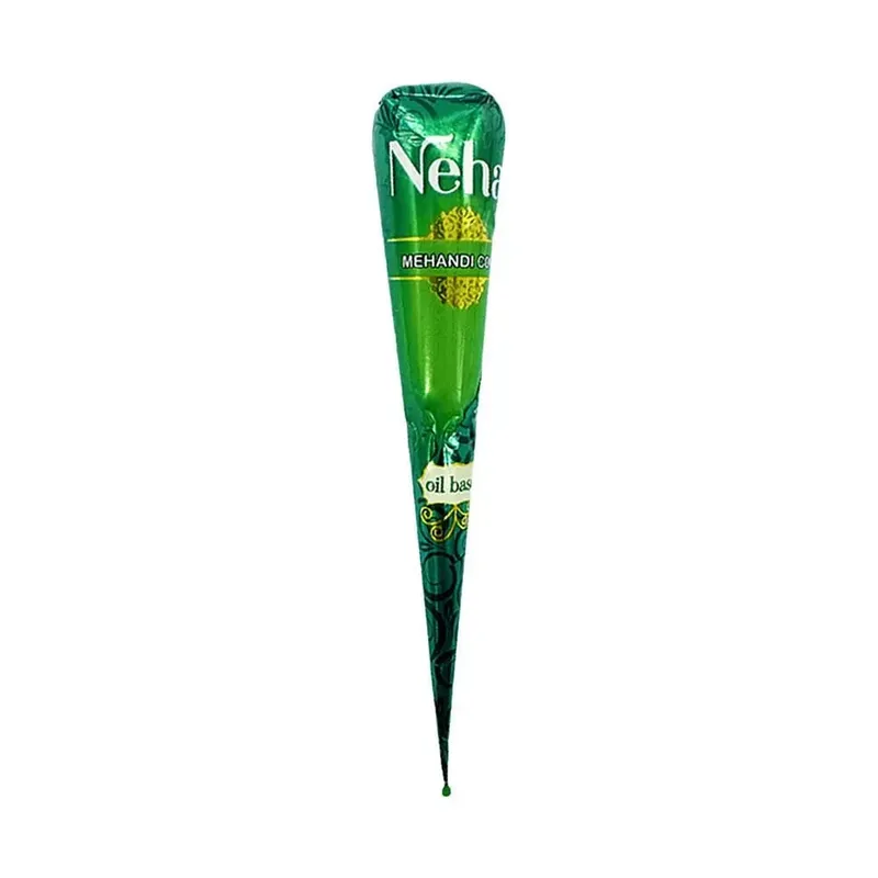 Henna Paste Cones ธรรมชาติบริสุทธิ์พืชกันน้ำยาวนานชั่วคราว Tattoo Mehndi ครีม Body Art มือวาดวาง