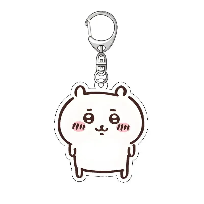 jiyi Pendant Anime Comic Acrylic Peripheral Keychain Hachiware Usagi Cute Pendant Bag Hanging Dekorasyon na Dekorasyon — image 2
