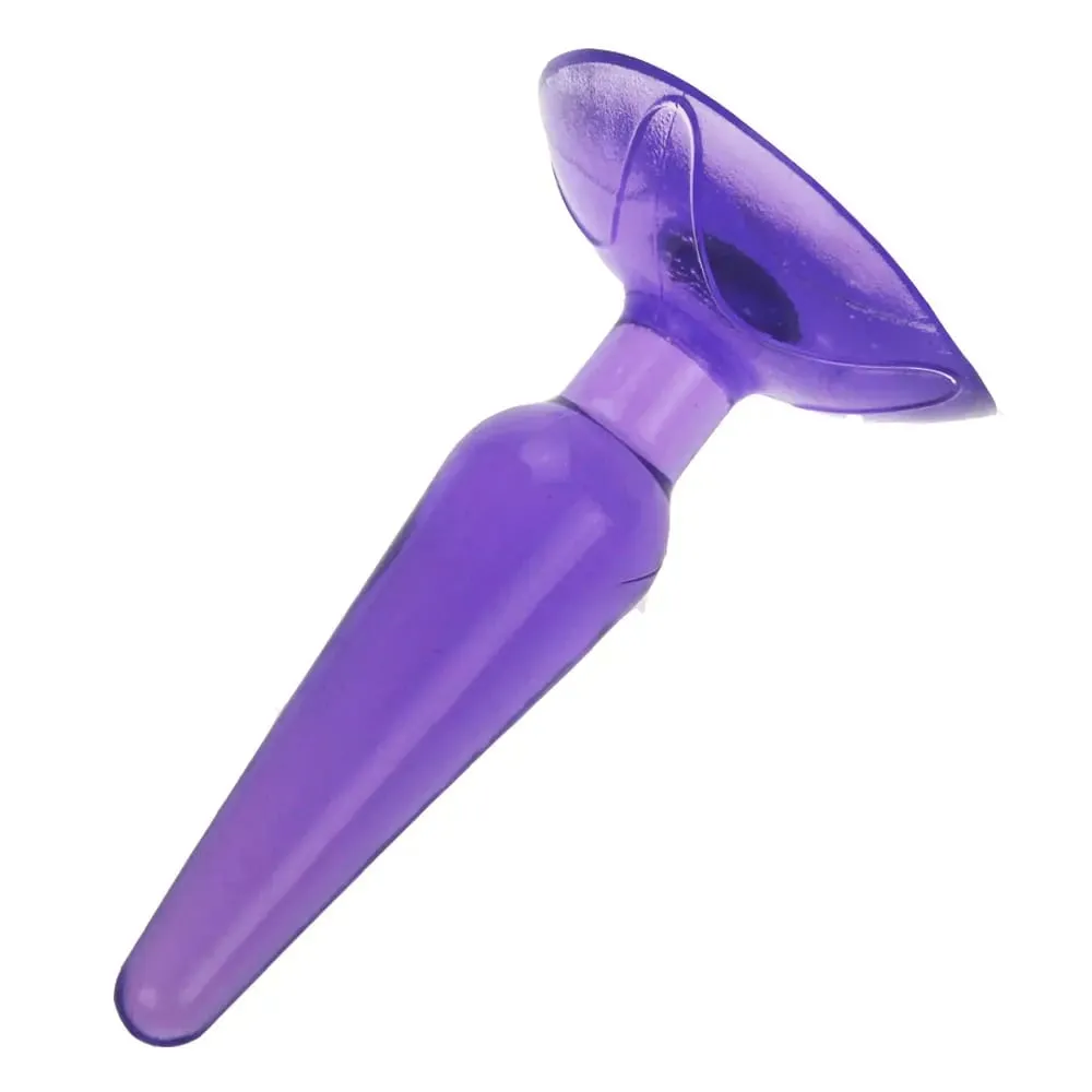 Soft Sucker Anal Teaser Comfort Plug Patkové zátky Basic Bullet Vagina Sex Toy Explore Ass Play Women Muž stimulující orgastický efekt — image 1