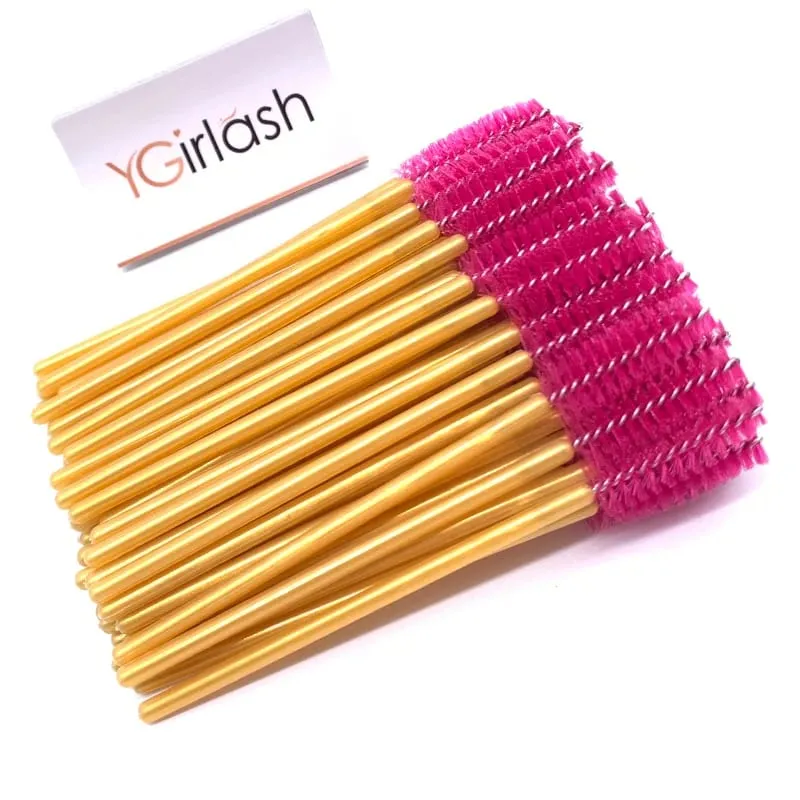 YGirlash 50Pcs Lash Swans Aplikator Bulu Mata Kristal Pemegang Berlian Pakai Nilon Tongkat Maskara Berus Alat Kosmetik — image 32