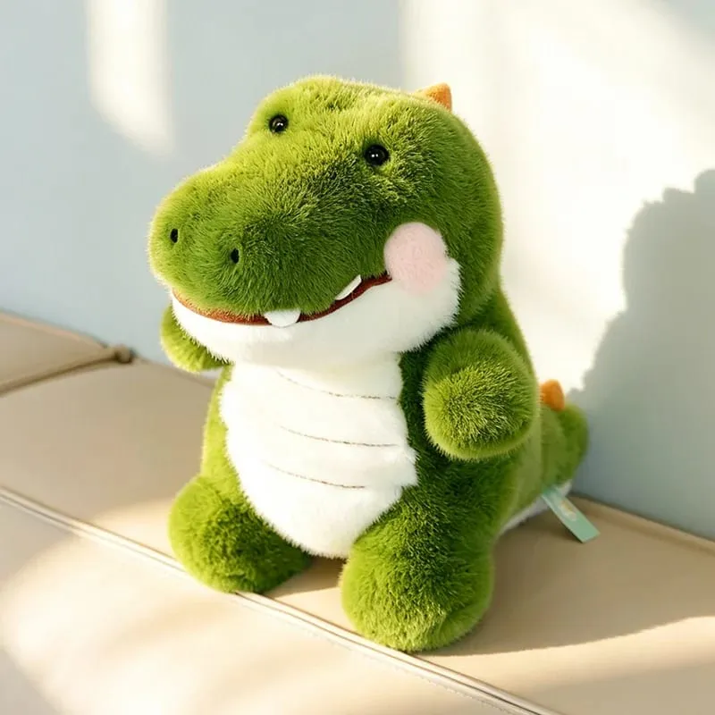 Lovely Crocodile Plush Chubby Animal Comel Boleh Dipeluk Bantal Sofa Sandaran Tempat Tidur Rumah Decro
