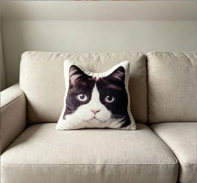 Cuscino per cani con simulazione stampata in 3D, divertente cuscino a forma di animale domestico, soggiorno, camera da letto, decorazione morbida, regalo di festa personalizzato — image 15