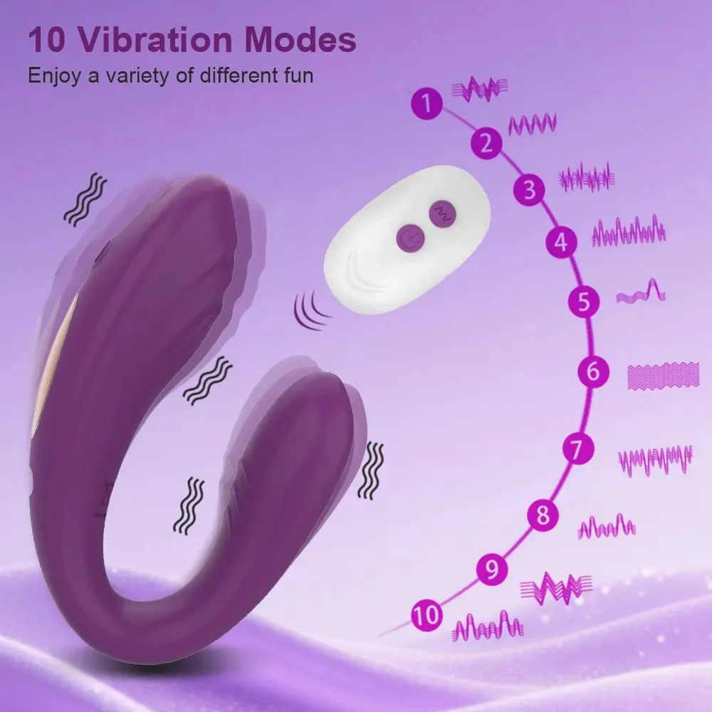 Afstandsbediening Vibrator Vrouwelijke U Type Vibrator Clitoris Stimuleren G-Spot Vagina Massage Vrouwelijke Masturbatie Speeltjes voor Vrouwen — image 5