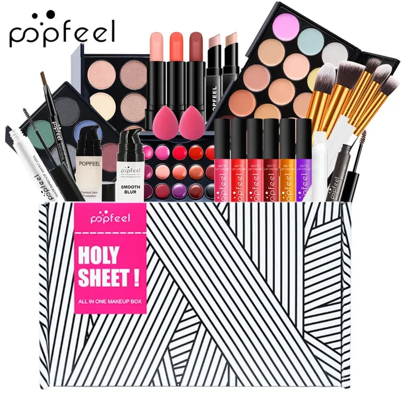 Women's All-In-One Makeup Kit Full Set - Eyebrow Eyeliner Eyeshadow Included Beauty Makeup Sets for Women — image 18