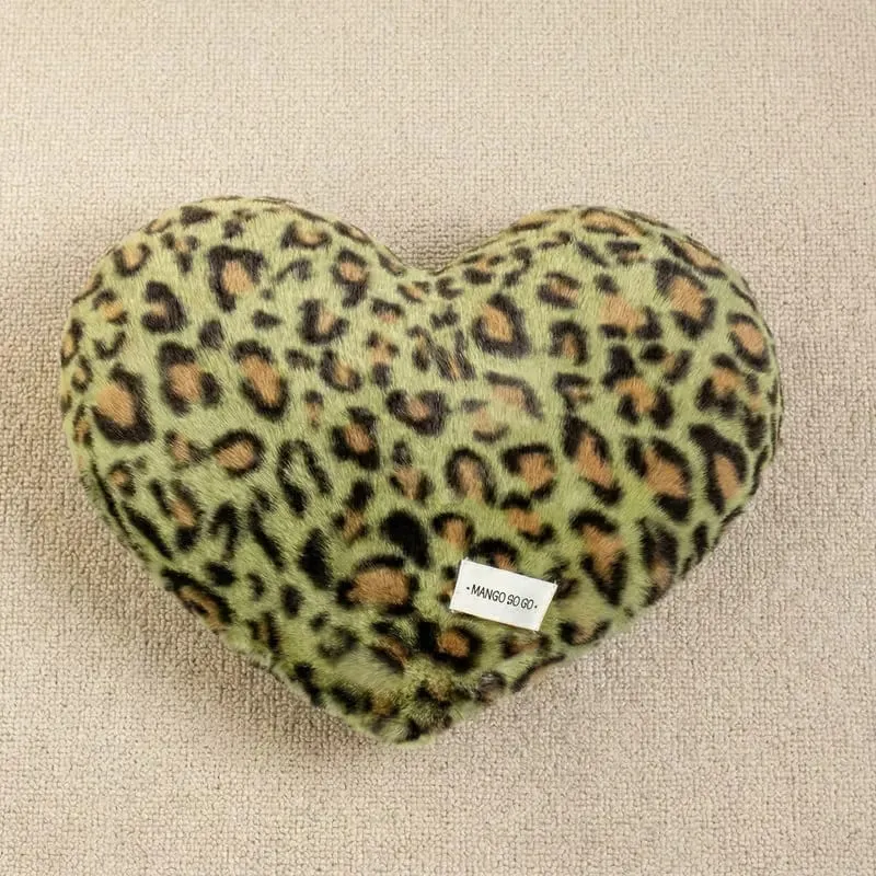 Oreiller imprimé léopard 40x35cm, peluche douce et chaude, coussin de canapé, cadeaux romantiques de la saint-valentin, décoration de maison pour 2026 — image 8