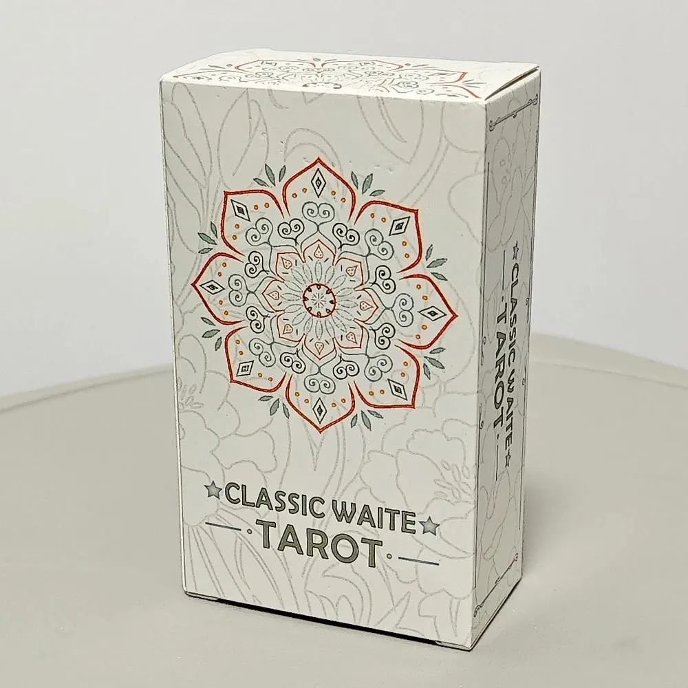Classic Waite Tarot Deck 78 Pcs Rainbow Holographic Tarot Cards 10*6cm for Beginners — image 2